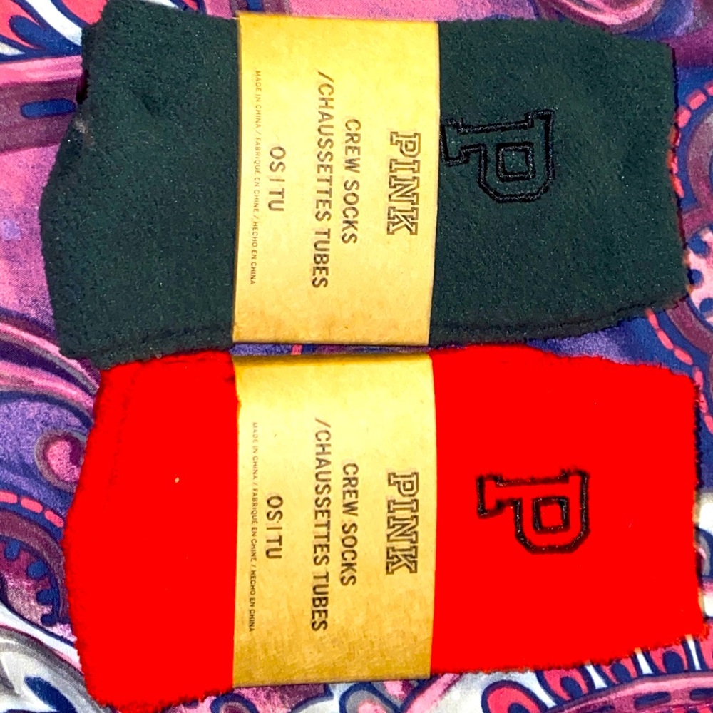 Pink Fuzzy Socks !!!